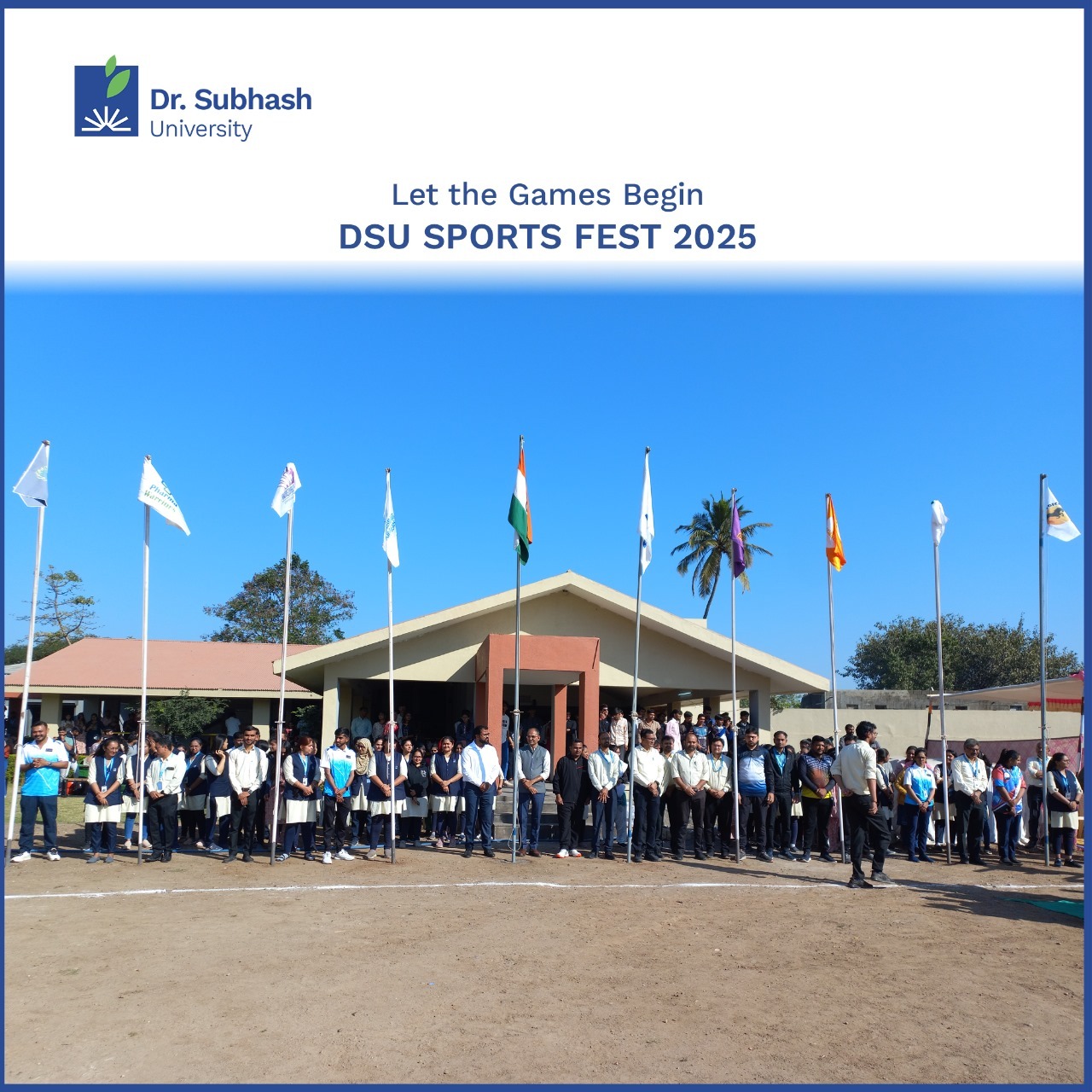 DSU Sports Fest - Dr. Subhash University - best private university in Junagadh