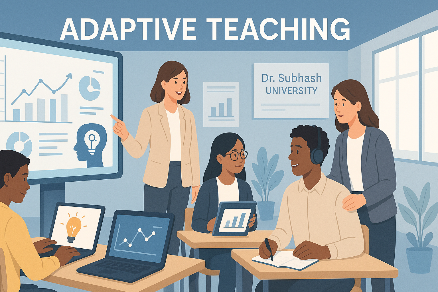Adaptive Didactics, Best Private University in Gujarat, Dr. Subhash University, industry-aligned education, future-ready curriculum, adaptive teaching methods, industry-relevant learning, project-based learning Gujarat, academic excellence with innovation, real-time curriculum updates, education aligned with industry, university with modern teaching methods, blended learning Gujarat, flipped classrooms university, industry-integrated education, skill development workshops, live projects in education, higher education evolution, innovative pedagogy Gujarat, university for future leaders