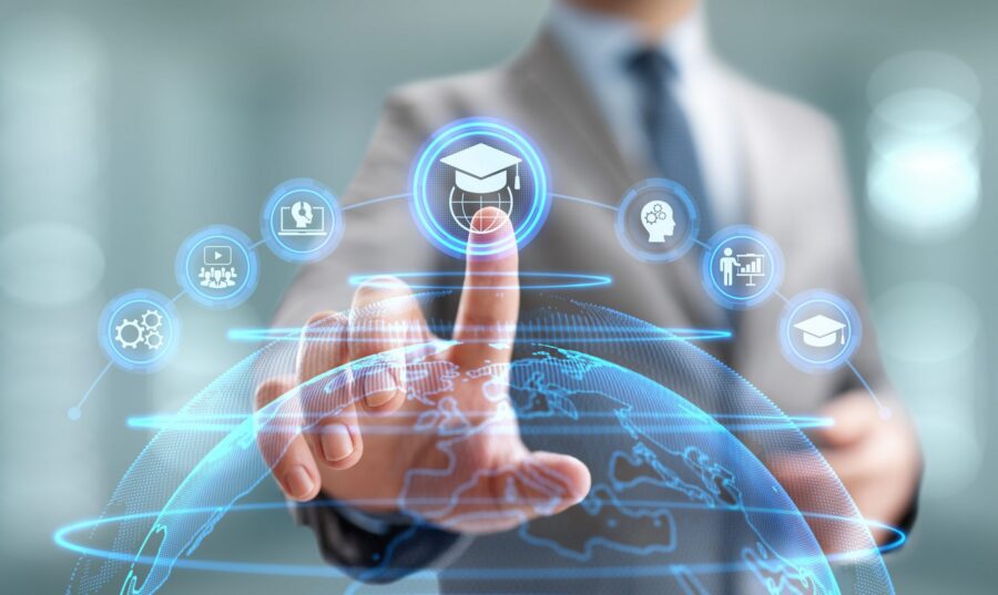 AI in Education, Smarter Learning with AI, personalized learning with AI, AI in higher education, AI tools for students, artificial intelligence in learning, AI-powered tutoring, AI for student success, virtual assistants in education, AI academic support, Dr. Subhash University AI learning, best private university in Gujarat, AI education technology, real-time student feedback, AI-driven assessment, smart learning platforms, adaptive learning systems, AI for academic growth, intelligent student dashboards, data-driven education