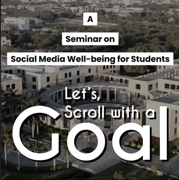 digital learning seminar Junagadh, Scroll with a Goal Dr. Subhash University, best private university in Gujarat, digital education for students, social media in education, academic use of Instagram and YouTube, purposeful scrolling tips, smart social media habits for students, Topclues Solutions seminar, integrating digital habits in learning, social media seminar in Gujarat colleges, using LinkedIn for student growth, educational content on social media, microlearning through reels, online study tips for students, how to use YouTube for learning, student digital branding tips, mindful social media use, neuroscience of social media habits, academic success with digital tools, seminars for Arts and Science students Gujarat, modern education trends Gujarat, innovative learning strategies in universities