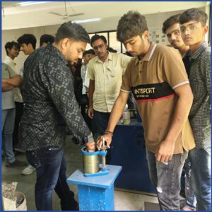 highway engineering materials, civil engineering training Gujarat, road construction materials, practical training for civil engineers, aggregate impact test, bitumen testing, Los Angeles abrasion test, sustainable road materials, B.Tech Civil Engineering Junagadh, civil engineering colleges in Gujarat, Dr. Subhash University, best private university in Gujarat, real-world engineering education, highway material testing, engineering lab training, construction material properties, civil engineering curriculum India, hands-on engineering sessions, engineering with sustainability, industry-relevant civil education