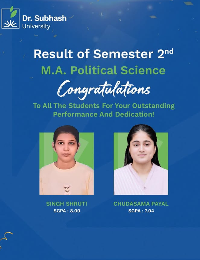 Excellence in Political Science 1 ba political