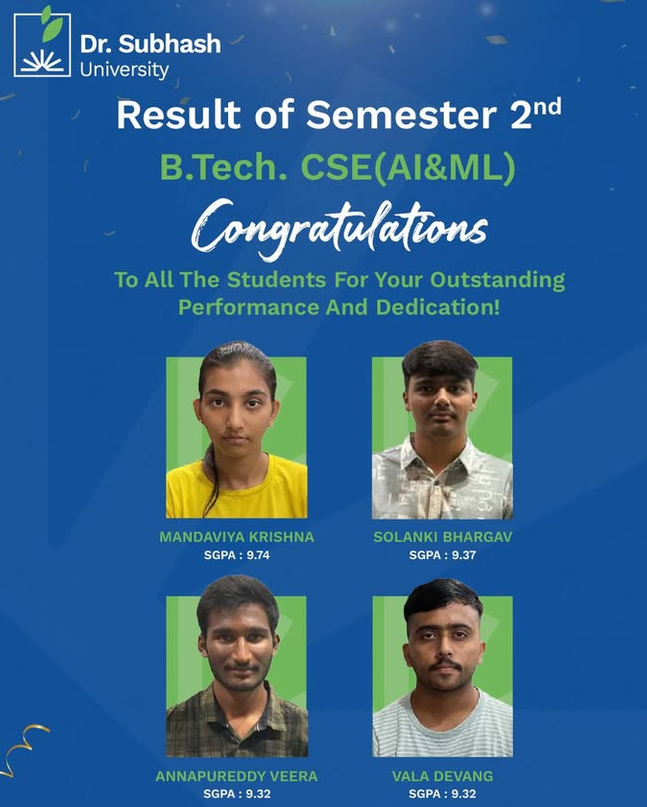 dsu btech ml
