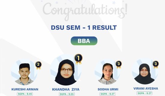 DSU Commerce Excels: BBA Toppers Honored