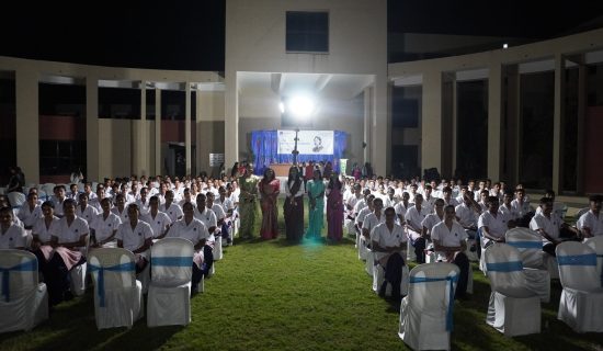 Nursing education, lamp lighting ceremony, oath-taking ceremony, Dr. Subhash Institute of Nursing, best private university in Gujarat, Dr. Subhash University, nursing profession, nursing students, healthcare education, medical training, Florence Nightingale, nursing career, patient care, hospital internships, clinical rotations, community health programs, ethical nursing practice, compassionate healthcare, nursing excellence, healthcare industry, future nurses