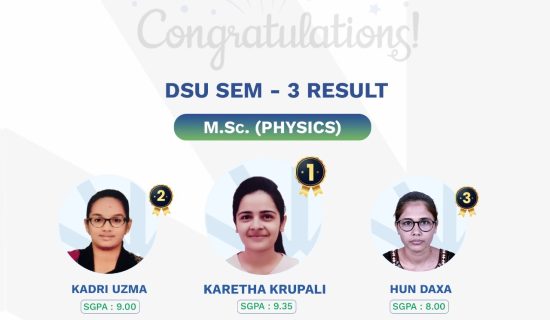 M.Sc Physics results, DSU Physics toppers, best private university in Gujarat, Dr. Subhash University, Physics academic excellence, top university for science, best university for M.Sc Physics, DSU student achievements, physics education in Gujarat, physics rank holders, higher education excellence, physics career opportunities, research in physics, university results Gujarat, best university for science aspirants, physics innovation, DSU academic success, science and technology education, physics research opportunities, top physics students