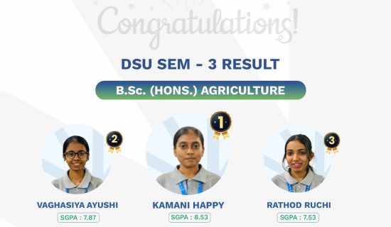B.Sc. (Hons.) Agriculture, best private university in Gujarat, Dr. Subhash University, agricultural science, sustainable farming, food security, modern agriculture, soil health, water conservation, organic farming, precision agriculture, biotechnology in farming, AI-driven farming, smart irrigation systems, crop productivity, resource management, environmentally friendly farming, agricultural research, innovation in agriculture, future of farming, agriculture education