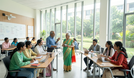 professors-advising-students