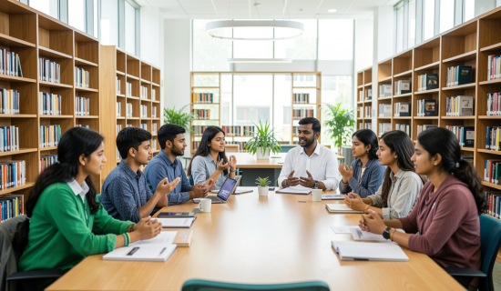 students-and-professor-in-a-bright